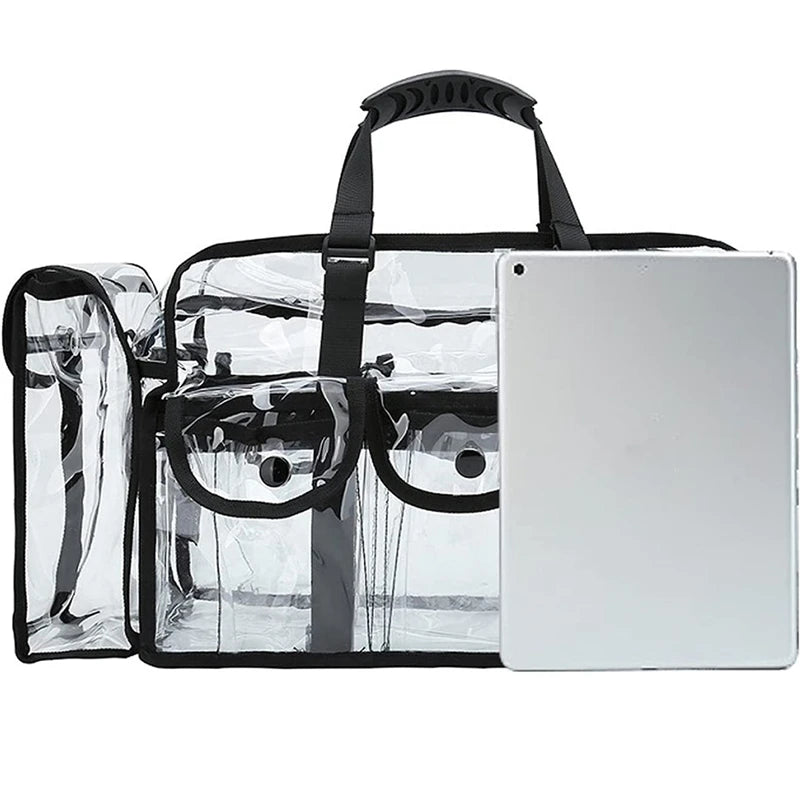 Crystal Clear Clutch: The Transparent Makeup Bag for Effortless Organization