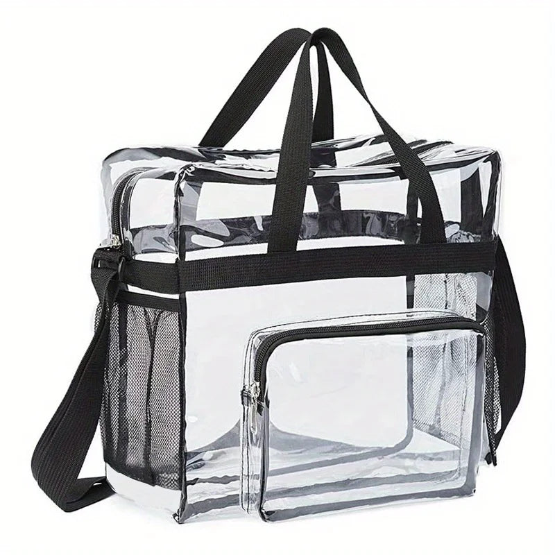 Crystal Clear Clutch: The Transparent Makeup Bag for Effortless Organization