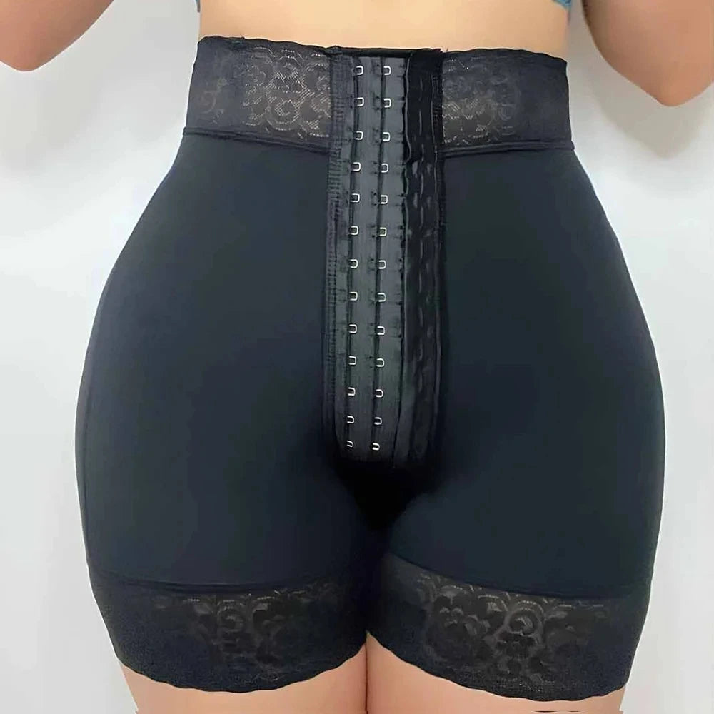 Sculpt & Shine Colombian BBL Shorts - Medium Control Waist Trainer for Women